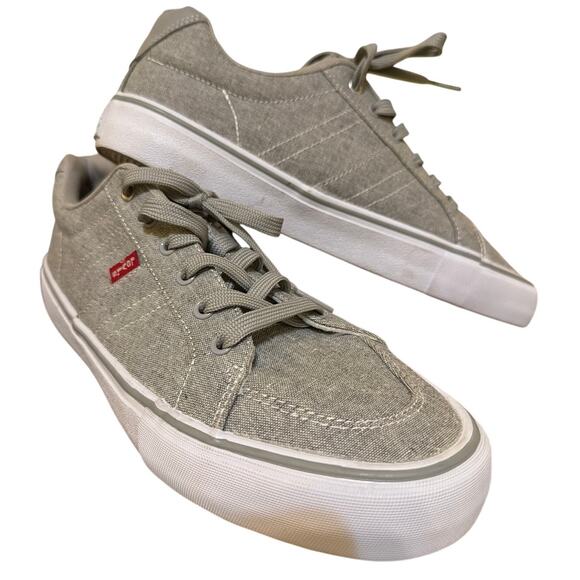Levi\'s Mens Turner S CHMB Casual Sneaker Gray Lace Up Shoes Casual Streetwear main image 4